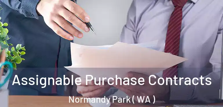  Assignable Purchase Contracts Normandy Park ( WA )
