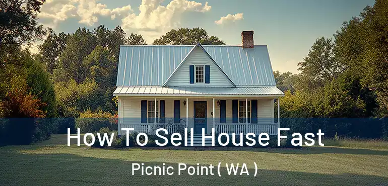  How To Sell House Fast Picnic Point ( WA )