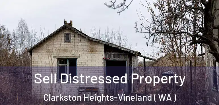  Sell Distressed Property Clarkston Heights-Vineland ( WA )