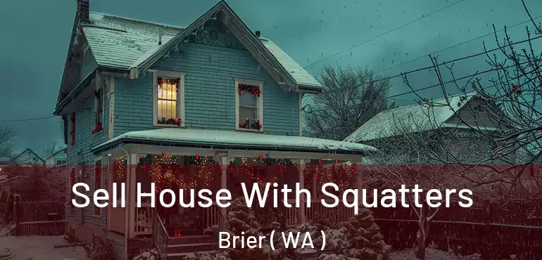 Sell House With Squatters Brier ( WA )
