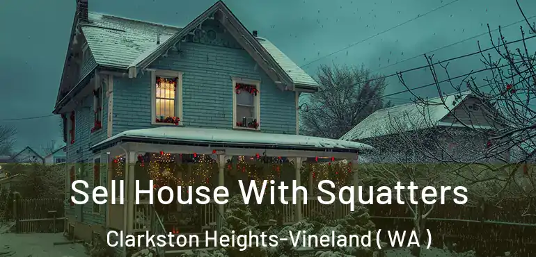  Sell House With Squatters Clarkston Heights-Vineland ( WA )
