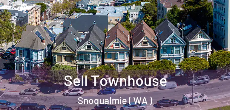  Sell Townhouse Snoqualmie ( WA )