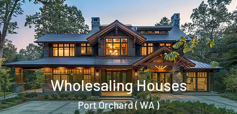  Wholesaling Houses Port Orchard ( WA )