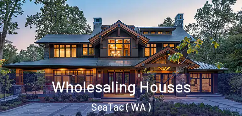  Wholesaling Houses SeaTac ( WA )